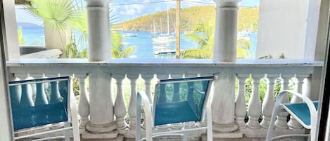 Balcony Over-Looking Cruz Bay.