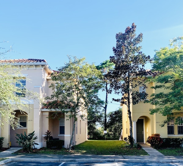 Front of homes