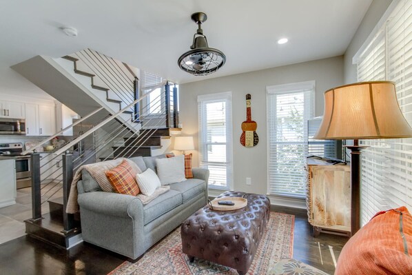 Relax in the living room