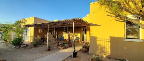 Front pathway and porch