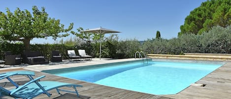 Piscine maison de vacances