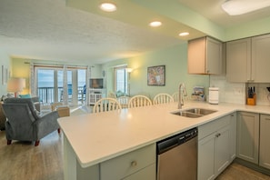 Kitchen With Oceanviews