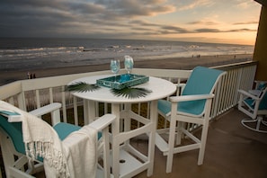 Oceanfront Sunset Balcony