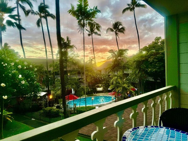 Dreamy Sunset from the Lanai