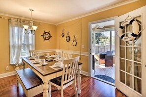 Dining Room | 1st Floor | Access to Sunroom