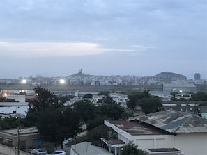 Blick von der Unterkunft
