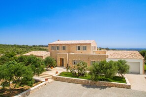 Die Finca Can Duai in Sant Llorenç Des Cardassar von oben