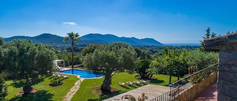 Ausblick aus der Finca Es Rafal de Sant bei Son Servera