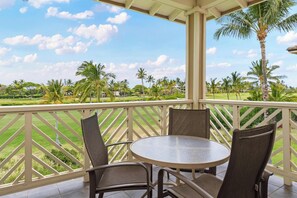 Enjoy the views of the golf course