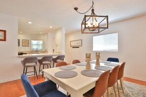 Beautifully decorated interior 