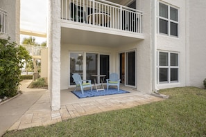 Private Covered Patio – Grab a front-row seat for the sunset.