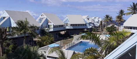 view of pool from unit