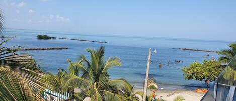 Vista para a praia ou o mar