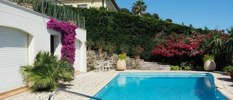 Water, Plant, Property, Sky, Building, Window, Blue, Swimming Pool, Green, Azure