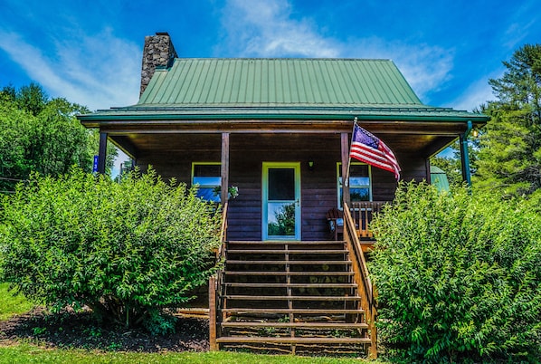 Front View of The Cabin