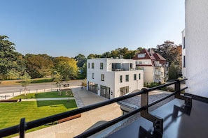 Überdachte Loggia in Nord-Ost-Lage