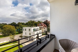 Überdachte Loggia in Ost-Lage