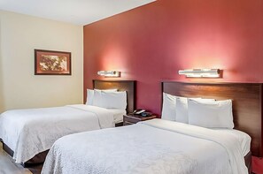 2 Double sized beds - simple but  relaxing