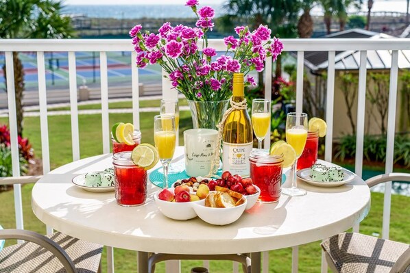 Perfect Place for Apres Beach Snack
