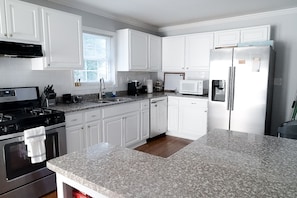Newly renovated kitchen