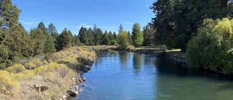 The Central Oregon Historic Canal runs behind our home - great for hiking/biking