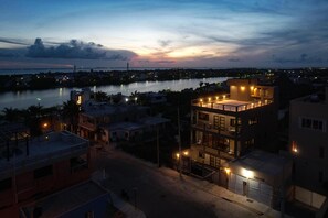 Vue depuis l’hébergement