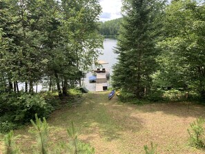 Dock - 2 Kayaks, 2 SUPs, canoe, paddle boat. 