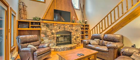 Manton Vacation Rental | 3BR | 3BA | 2,688 Sq Ft | 2 Steps to Enter