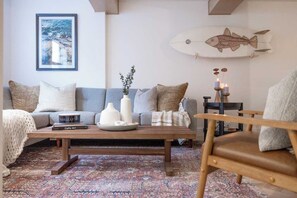 The home’s main living area provides an inviting gathering spot for you and your partner 