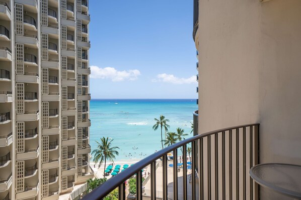 Partial ocean view from your balcony