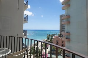 Partial ocean view from your private balcony