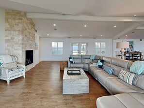 Living Area-Fireplace