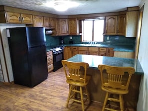 Clean Kitchen with updated appliances.