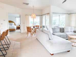 Open concept living with lots of seating!