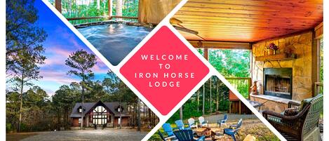 Welcome to Iron Horse Lodge, an 8 bedroom, 18 guest cabin in Broken Bow, Oklahoma