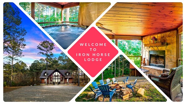 Welcome to Iron Horse Lodge, an 8 bedroom, 18 guest cabin in Broken Bow, Oklahoma