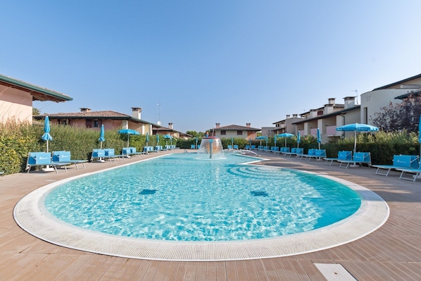 Schwimmbad des Ferienhauses