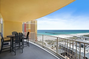 Spacious Balcony with Incredible Views