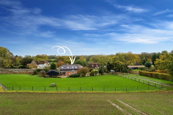 Maltings Lodge, Chelsworth: Surrounding field views