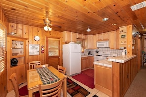 Nice Dining Area Attached to the Kitchen