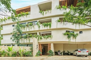 Enter your vacation at this condo - your unit is ground floor entry on left.