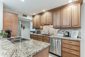 Kitchen with new dishwasher