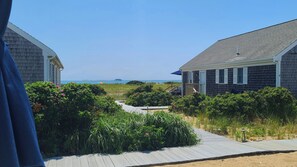 Wonderful water views from the cottage and deck
