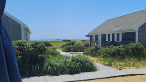 Wonderful water views from the cottage and deck