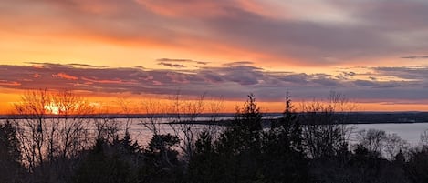 Sunsets from the back deck are always amazing