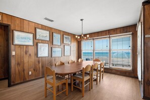 Dining Area, Seating for Eight with Ocean Views