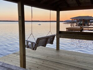 My favorite is the Swing in the late afternoon!