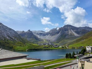 Mountainous Landforms, Mountain, Highland, Mountain Range, Nature, Natural Landscape, Sky, Fjord, Wilderness, Lake