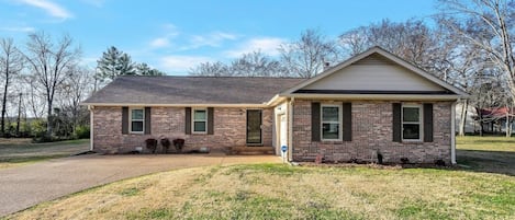 Front of Home (Winter lawn)
