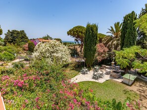 Vue de la maison de vacances [été]
